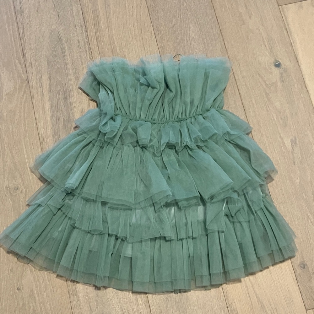 Altar'd State Mint Tulle Dress